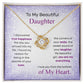 To My Beautiful Daughter | I Found True Happiness | Daughter Gift | Gift From Dad | Gift from Mom | Sparkle