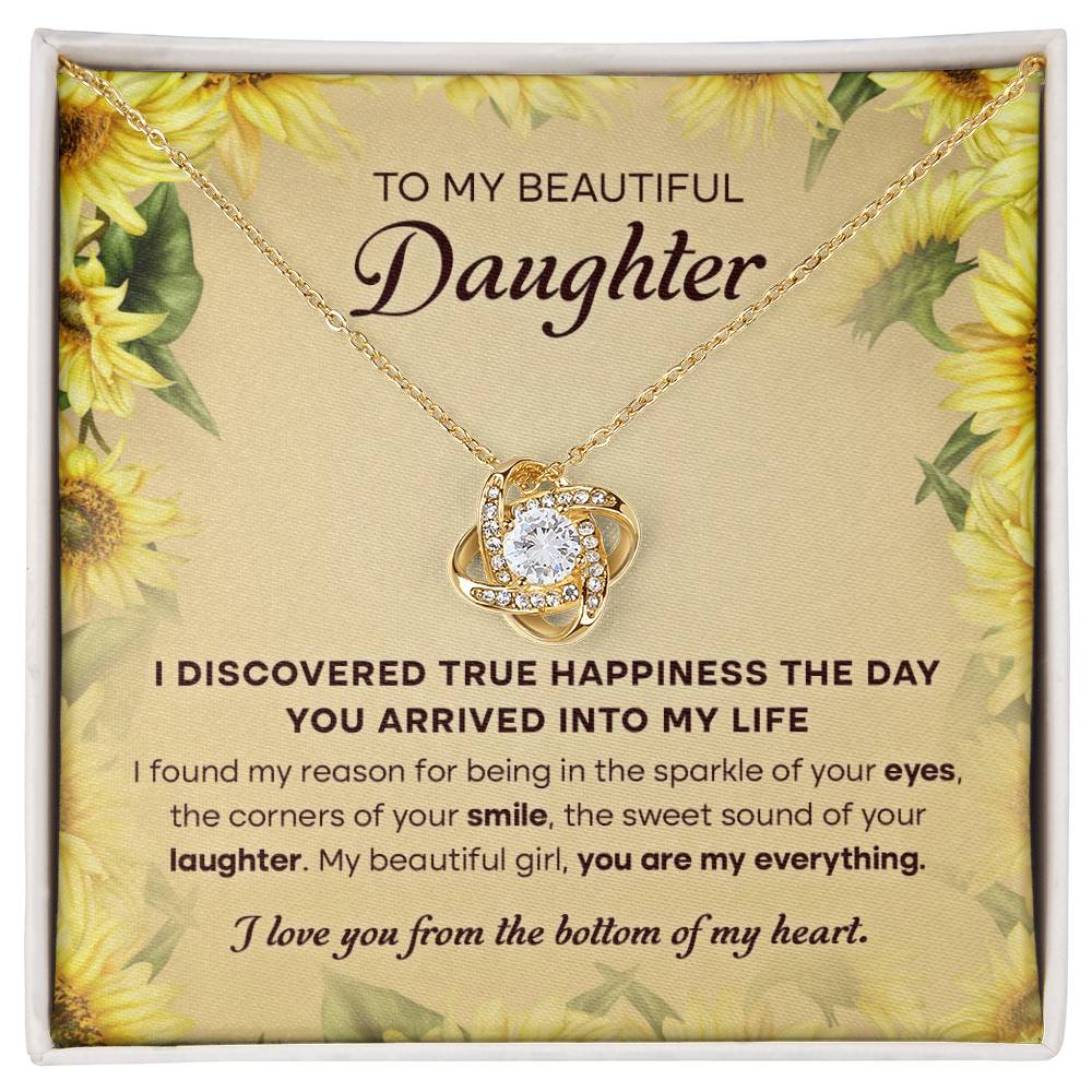 To My Beautiful Daughter | I Found True Happiness | Daughter Gift | Gift From Dad | Gifts from Mom | Flowers