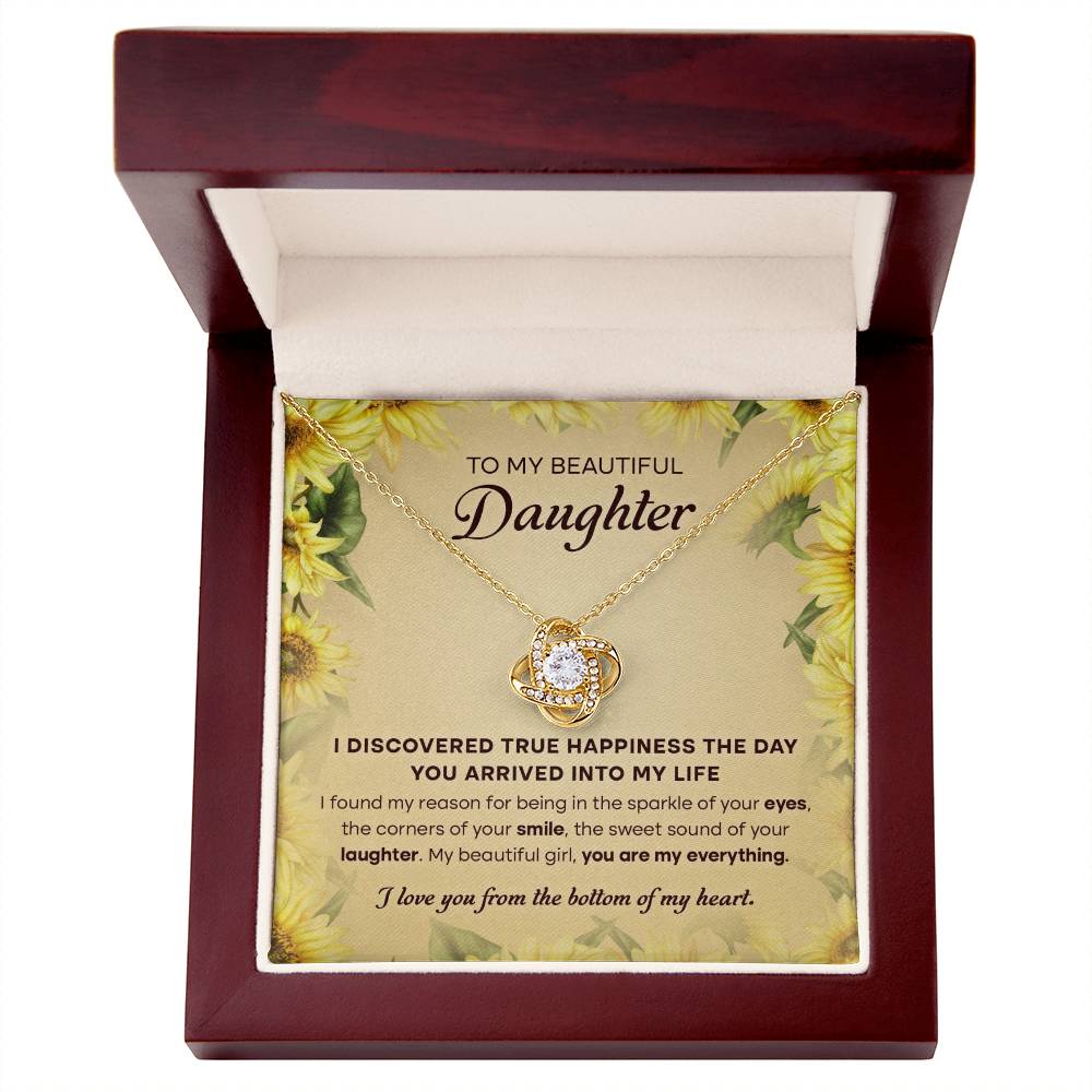 To My Beautiful Daughter | I Found True Happiness | Daughter Gift | Gift From Dad | Gifts from Mom | Flowers